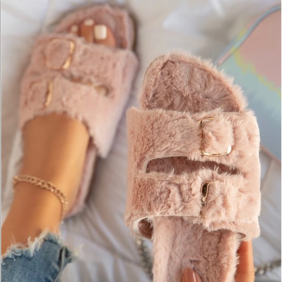 Shoeroom21 boutique Shoes - HP**LADIES FUR MY WAY DOUBLE BANDS ESPADRILLE